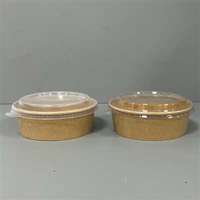 Einnota salat Kraft pappírsskál