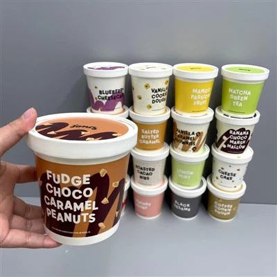 500ml ís pottar